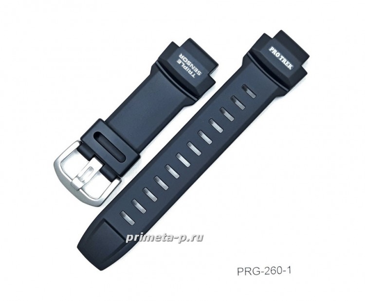 Ремень для Casio PRG260-1 черный