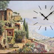 МОСКВИН Картина Озеро - настенные часы картина москвин Озеро