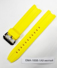 Ремень для Casio EMA100B-1A9 желтый