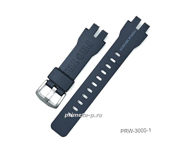 Ремень для Casio PRW3000-2 серый