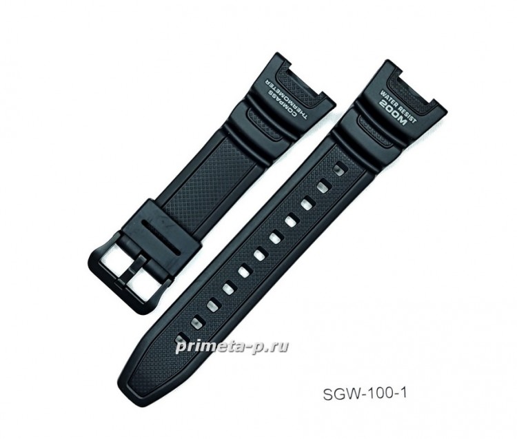 Ремень для Casio SGW100-1 черный