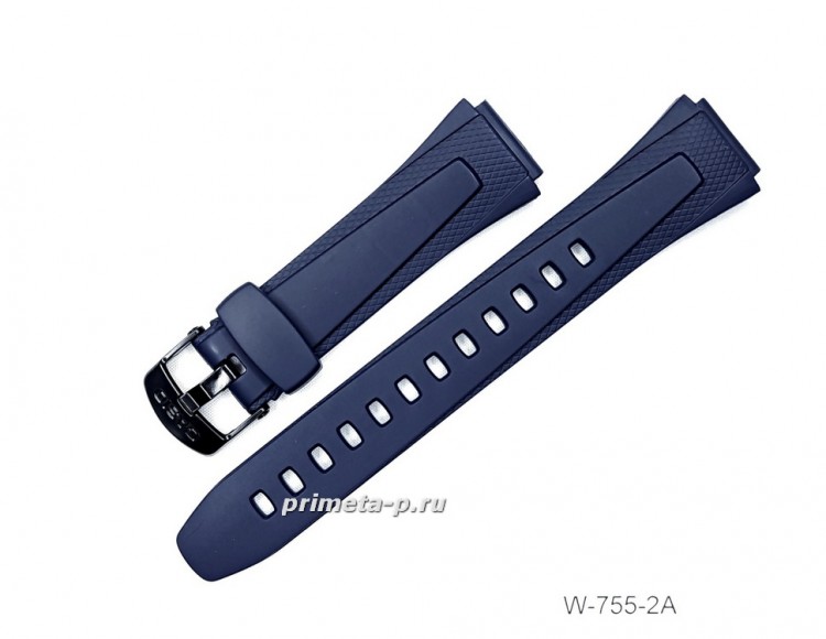 Ремень для Casio W755-2A синий