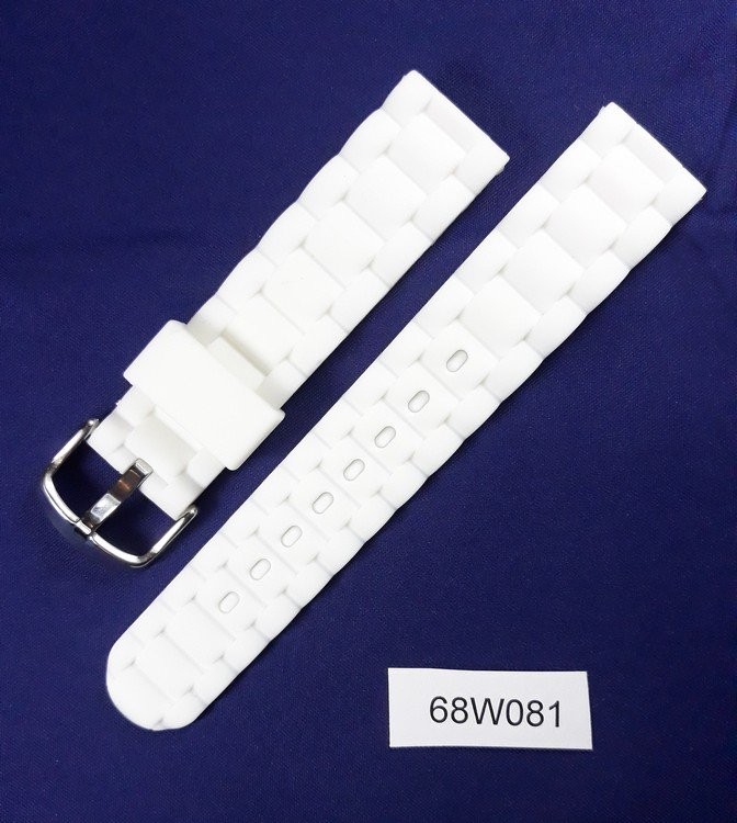 Силикон W081-20мм L белый