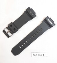 Ремень для Casio GLX150-1 черный глянец