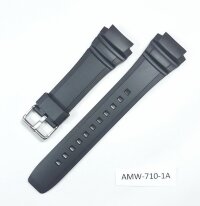 Ремень для Casio AMW710-1A черный