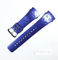 Ремень для Casio G8000-2V синий глянец