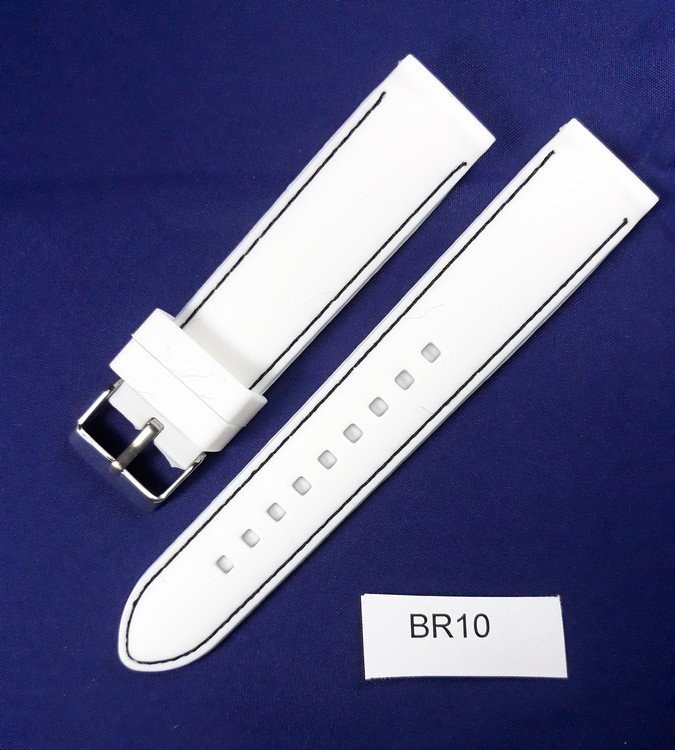 Силикон BR10-22мм L белый