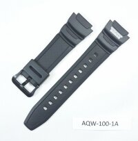 Ремень для Casio AQW100-1A черный