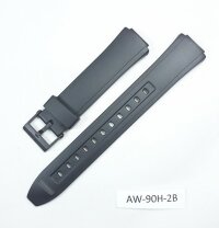 Ремень для Casio AW90H-2B черный