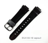 Ремень для Casio BGA100-1B черный