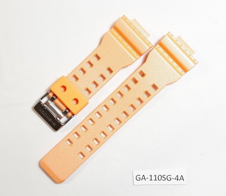 Ремень для Casio GA110SG-4A розовый